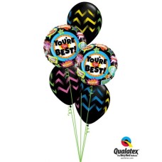 Bouquet 984 Woo Hoo! Way to Go! Qualatex #24099-2 88211-3